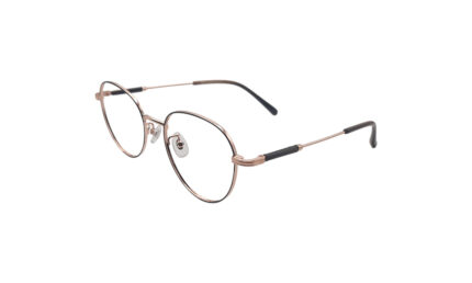 RAYBAN ROSE GOLD METAL ROUND WOMEN EYEGLASSES 2