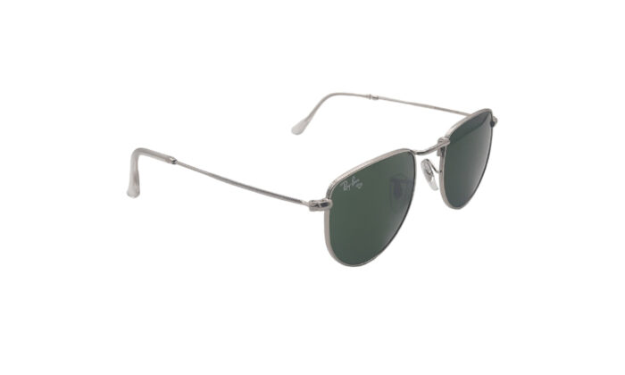 RAYBAN SILVER METAL ROUND MEN SUNGLASSES 3