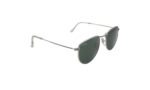 RAYBAN SILVER METAL ROUND WOMEN SUNGLASSES 3