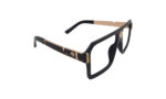 VERSACE BLACK ACETATE SQUARE WOMEN EYEGLASSES 3