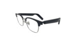 GOOGLES GURU SMART AUDIO BLACK SILVER ACETATE SQUARE EYEGLASSES 3