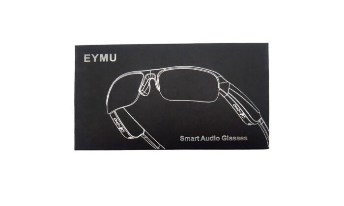 GOOGLES GURU SMART AUDIO BLACK ACETATE SQUARE EYEGLASSES 5