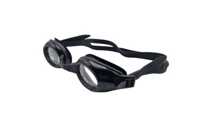 GOGGLES GURU BLACK ACETATE OVAL SWIMMING GOGGLES 2