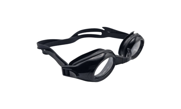 GOGGLES GURU BLACK ACETATE OVAL SWIMMING GOGGLES 3