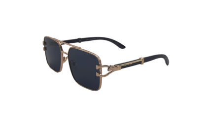 CARTIER GOLDEN METAL SQUARE MEN SUNGLASSES 1