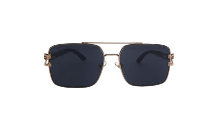 CARTIER GOLDEN METAL SQUARE MEN SUNGLASSES 2