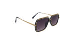 MARC JACOBS GOLDEN BLACK METAL SQUARE WOMEN SUNGLASSES 3