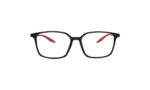 NIKE MATTE BLACK ACETATE RECTANGLE WOMEN EYEGLASSES 2