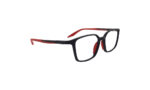 NIKE MATTE BLACK ACETATE RECTANGLE WOMEN EYEGLASSES 3