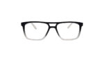 POLICE TRANSCLUCENT BLACK ACETATE SQUARE WOMEN EYEGLASSES 2