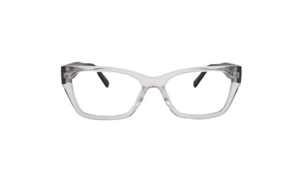 PRADA TRANSLUCENT ACETATE RECTANGLE MEN EYEGLASSES 2