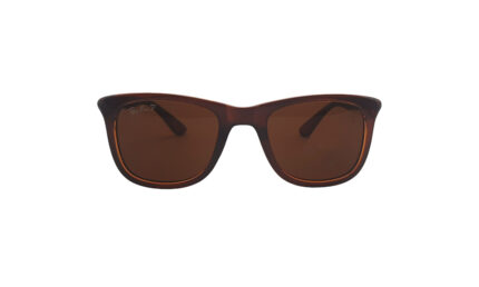 RAYBAN FERRARI BROWN ACETATE SQUARE MEN SUNGLASSES 2