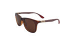 RAYBAN FERRARI BROWN ACETATE SQUARE WOMEN SUNGLASSES 1