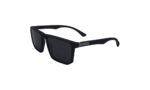 RAYBAN MATTE BLACK ACETATE RECTANGLE MEN SUNGLASSES 1