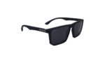 RAYBAN MATTE BLACK ACETATE RECTANGLE WOMEN SUNGLASSES 3