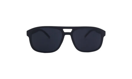 TOMMY HILFIGER MATTE BLACK ACETATE SQUARE MEN SUNGLASSES 2